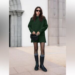 Mini Sweater Skirt Set